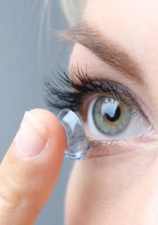 Contact lens exams and fittings