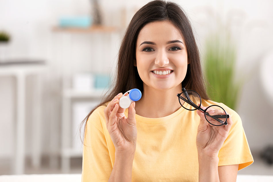 contact lens eye exam